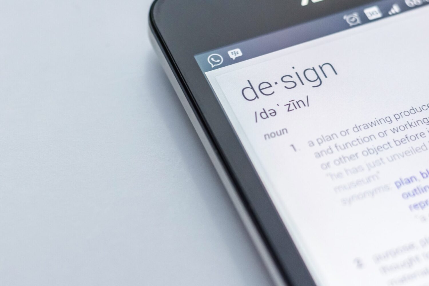 The meaning of design